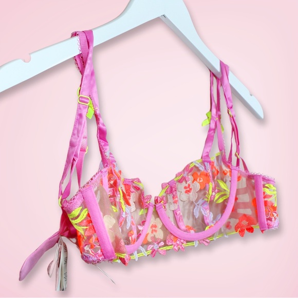 For Love and Lemons Summer Tide 3-Piece Lingerie Set - X-Small - NWT - Picture 12 of 16